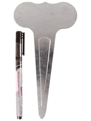 SET ETICHETTE ZINCATE PER PIANTE 6PZ
