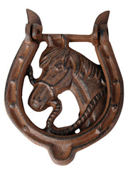 BATTENTE PER PORTA A FERRO DI CAVALLO DECORATIVO