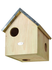 CASETTA IN LEGNO PER SCOIATTOLI CON 3 APERTURE
