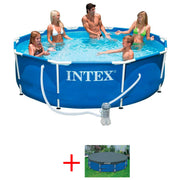 OFFERTA INTEX PISCINA FUORITERRA 305X76CM CON POMPA FILTRO +COPERTURA
