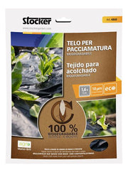TELO NERO BIODEGRADABILE PER PACCIAMATURA 0,8 X 5 M