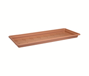 SOTTOVASO PER FIORIERE GREEN BASICS GARDEN XXL SAUC 100CM TERRA