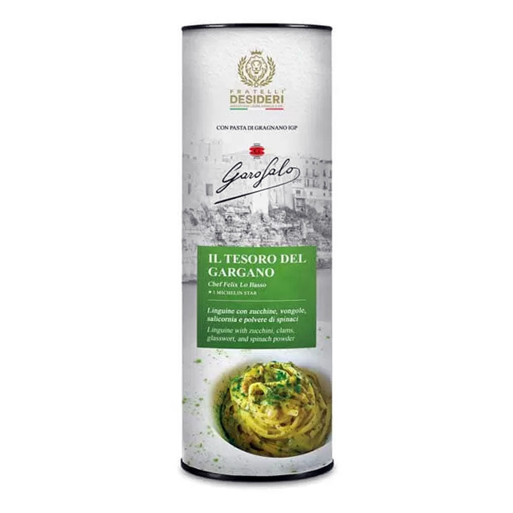 FRATELLI DESIDERI, IL TESORO DEL GARGANO BY FELIX LO BASSO, LINGUINE ALLE VONGOLE PER 2 PERSONE CENE STELLATE