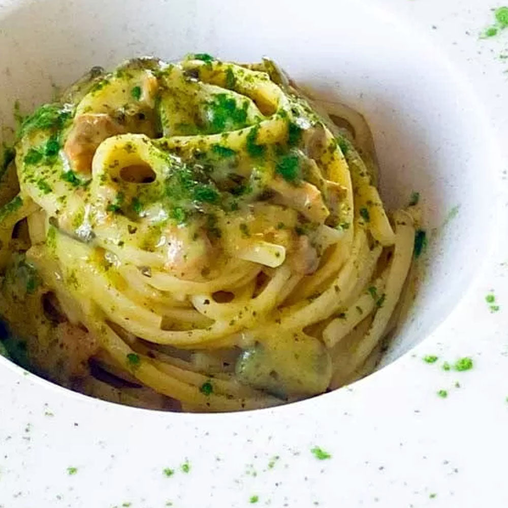 FRATELLI DESIDERI, IL TESORO DEL GARGANO BY FELIX LO BASSO, LINGUINE ALLE VONGOLE PER 2 PERSONE CENE STELLATE
