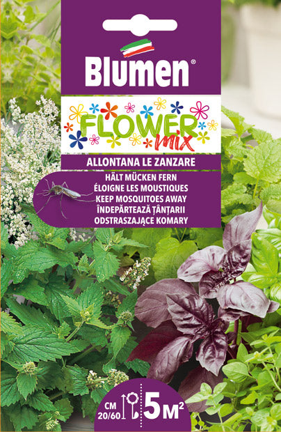 MISCUGLIO DI FIORI ALLONTANA LE ZANZARE