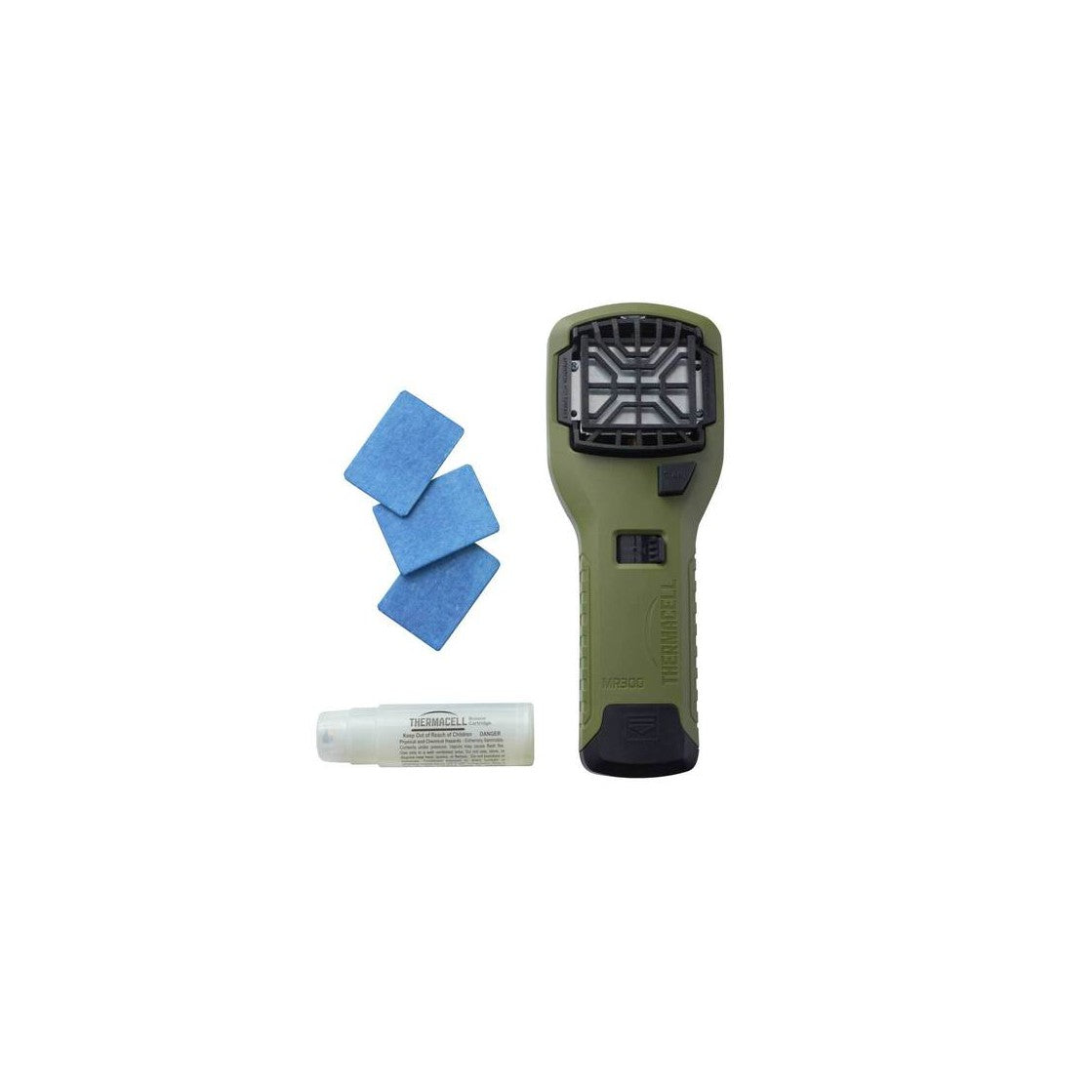 NUOVO THERMACELL PORTATILE VERDE OLIVA MR300 ANTIZANZARE