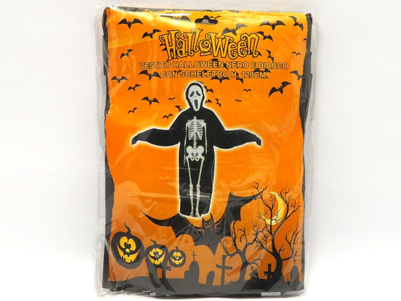 VESTITO DA SCHELETRO PER HALLOWEEN 120CM