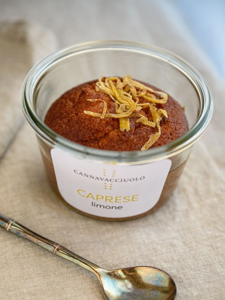 Torta Caprese al Limone 130g Cannavacciuolo