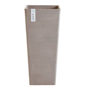 VASO QUADRATO ALTO ROTTERDAM TORTORA 32X32XH70CM