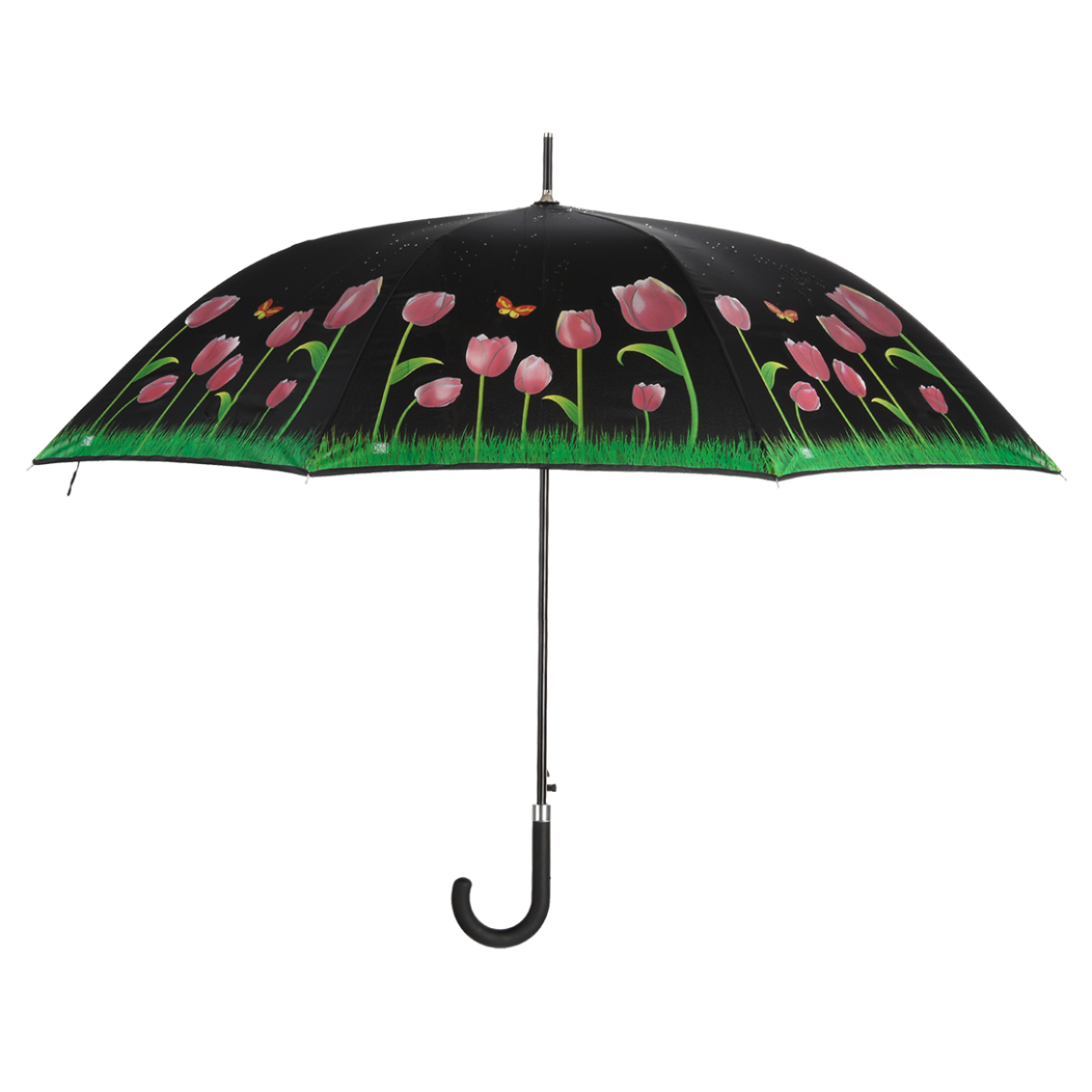 OMBRELLO CON TULIPANI CAMBIA COLORE A CONTATTO CON LA PIOGGIA