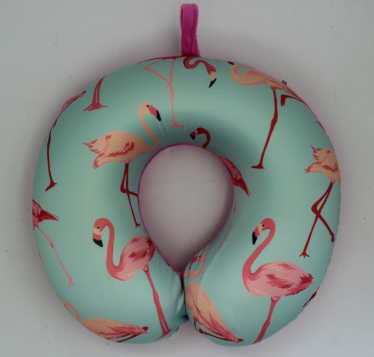 CUSCINO DA VIAGGIO ERGONOMICO PER IL COLLO FLAMINGO