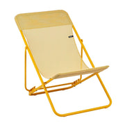 Lafuma Sedia a sdraio pieghevole multi-posizione Maxi Transat Giallo Miele 58cm