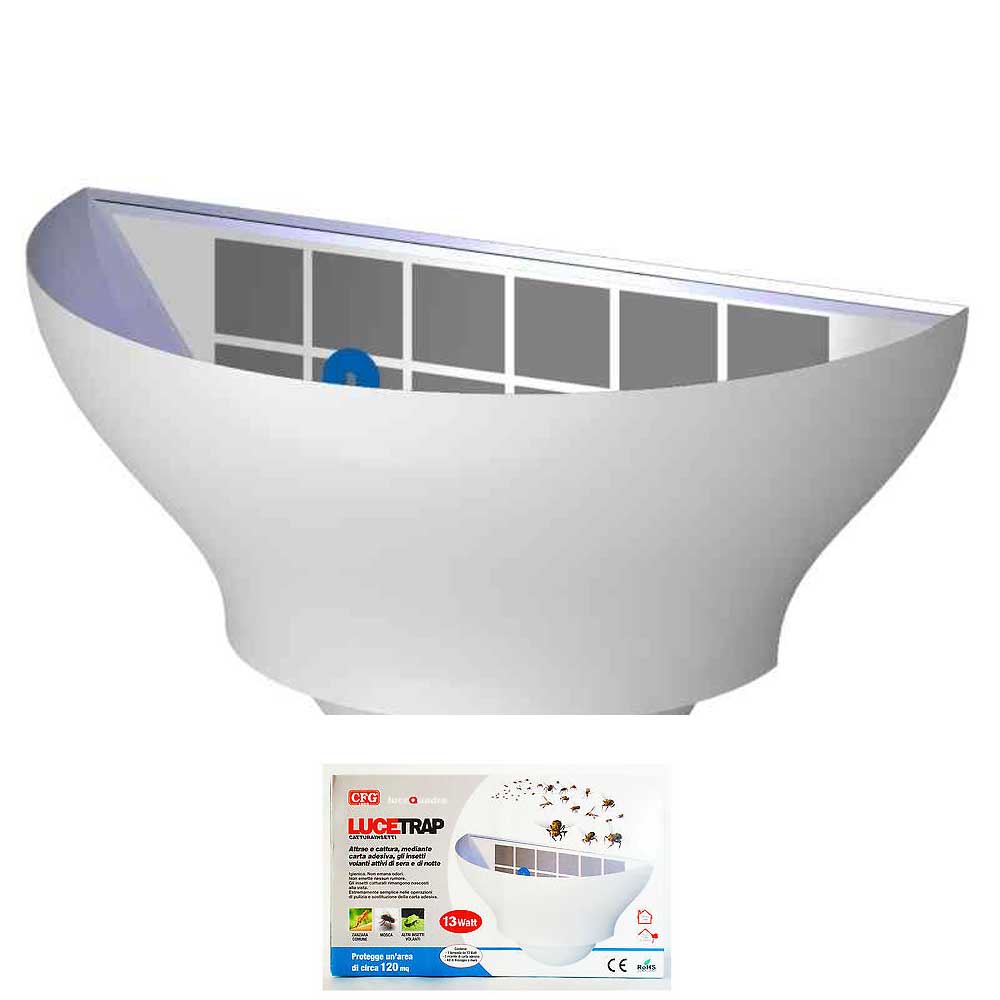 LUCE TRAP CATTURA INSETTI ANTI ZANZARE