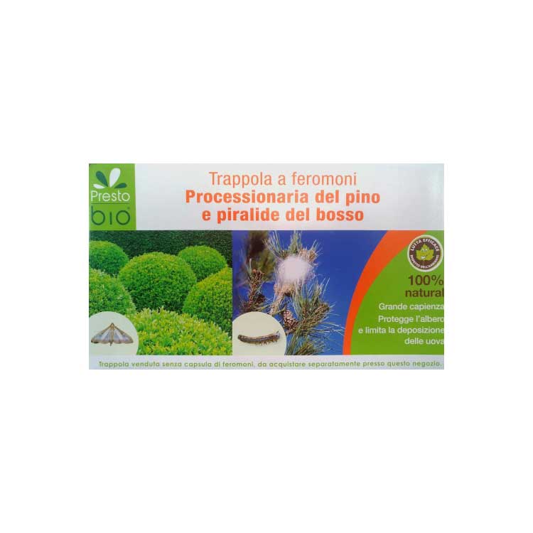 TRAPPOLA A FEROMONI PER PROCESSIONARIA DEL PINO E PIRALIDE DEL BOSSO