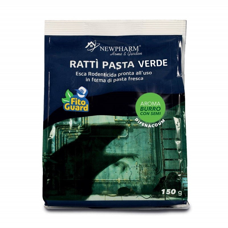 RATTÌ PASTA VERDE 150GR ESCA FRESCA DIFENACOUM 28 PPM