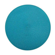 TOVAGLIETTA AMERICANA ROTONDA 38CM TURCHESE