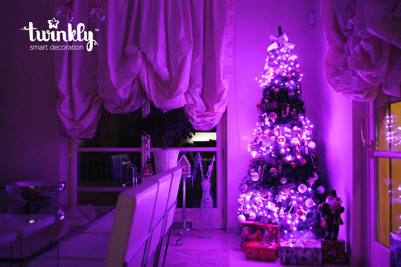 TWINKLY LUCI DI NATALE 400 LED MULTICOLOR STRINGS LINEARI 3200CM CONTROLLABILE DA SMARTPHONE