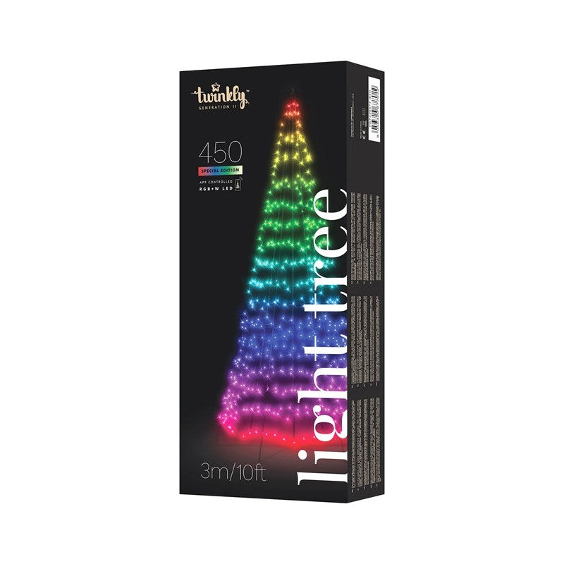 TWINKLY ALBERO DI NATALE SMART 450 LED RGBW MULTICOLOR