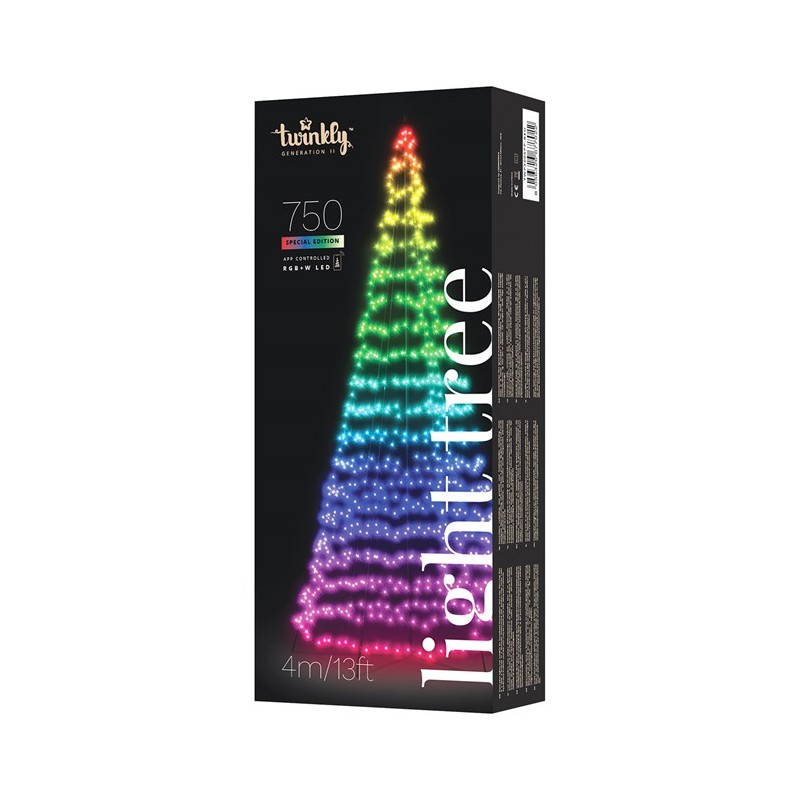 TWINKLY ALBERO DI NATALE SMART 750 LED RGBW MULTICOLOR