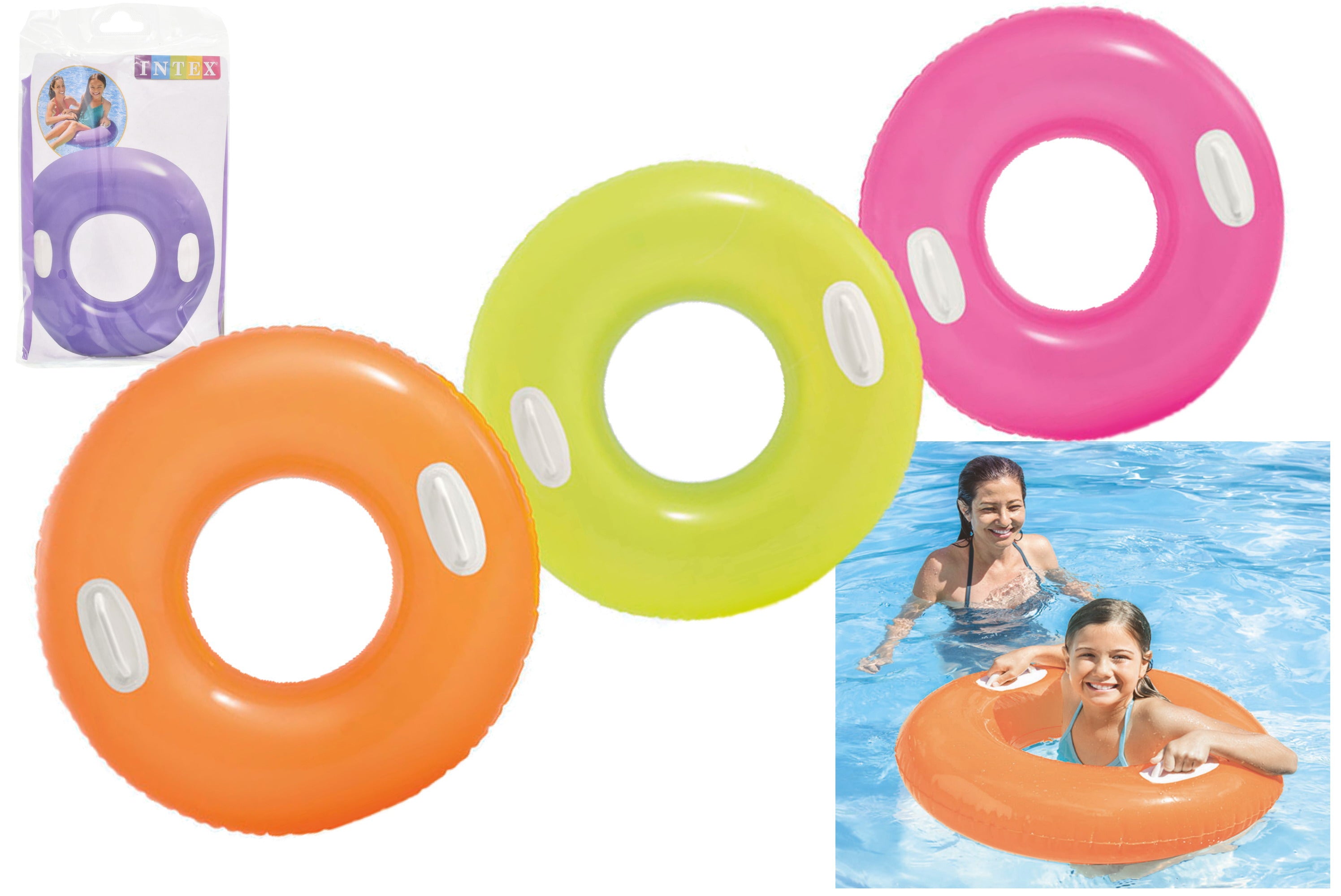 SALVAGENTE COLORATO CON MANIGLIE 76CM PER BAMBINI 8+