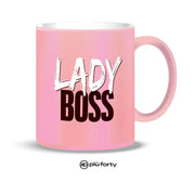 TAZZA MUG IN CERAMICA LADY BOSS ROSA PIU' FORTY
