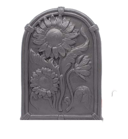 PANNELLO GIRASOLE CM.31 ANTRACITE IN TERRACOTTA