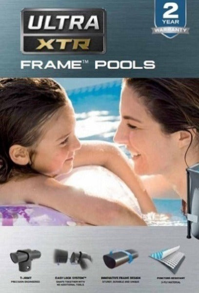 PISCINA ULTRAFRAME XTR 488XH122CM + POMPA A SABBIA + SCALETTA + TELI