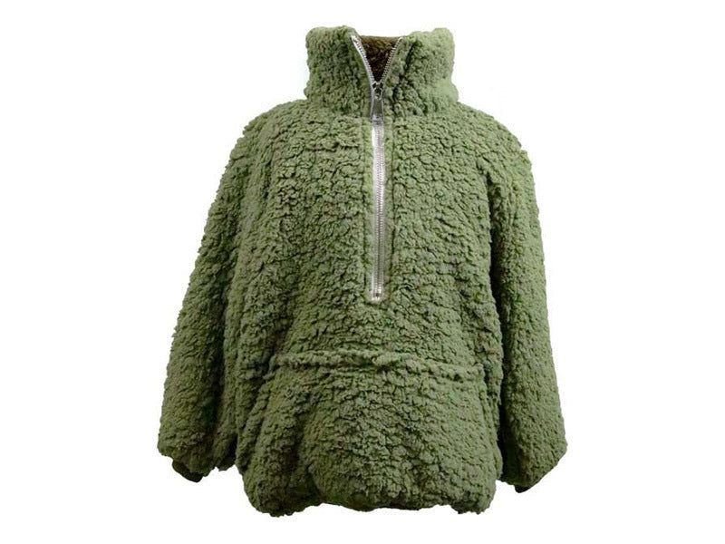 Oversize-Fleece Willow für Kinder 43x47cm Winter Green Unique Living Kids