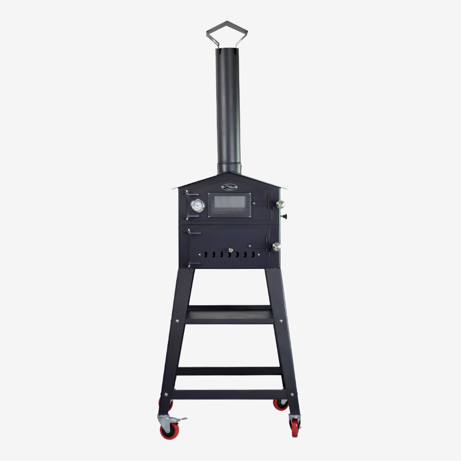 BARBECUE E FORNO PER PIZZA VULCANO 3 MULTIFUNZIONALE