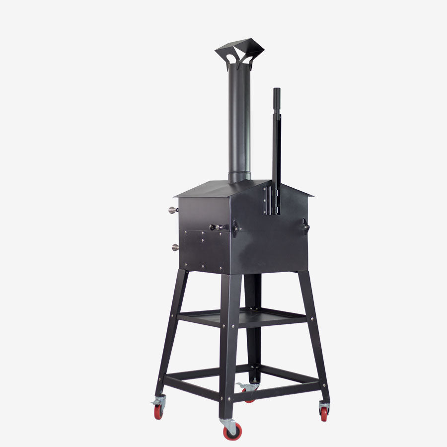 BARBECUE E FORNO PER PIZZA VULCANO 3 MULTIFUNZIONALE