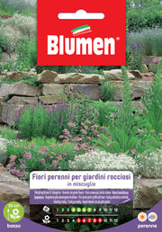 SEMI DI FIORI PERENNI PER GIARDINI ROCCIOSI MIX