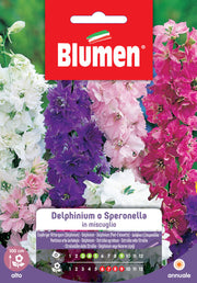 SEMI DELPHINIUM O SPERONELLA MIX