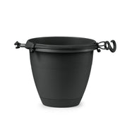 VASO PENSILE FLOW D.25 CM ANTRACITE