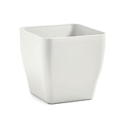 VASO QUADRATO INDOOR LIVING MATT 21 CM TERRA DOLOMIA