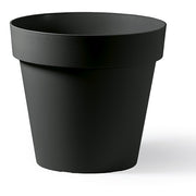 VASO ROTONDO CLEO 20CM 60% RICICLABILE ANTRACITE