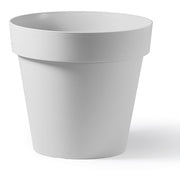 VASO ROTONDO CLEO 20CM 60% RICICLABILE BIANCO