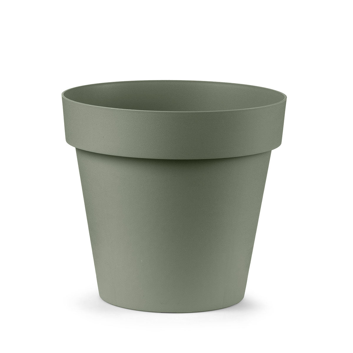 VASO ROTONDO CLEO 50 CM 60% RICICLABILE TERRA LAGUNA