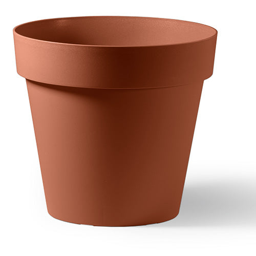 VASO ROTONDO CLEO 20CM 60% RICICLABILE TERRACOTTA