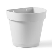 VASO A MURO CLEO BIANCO D.25CM