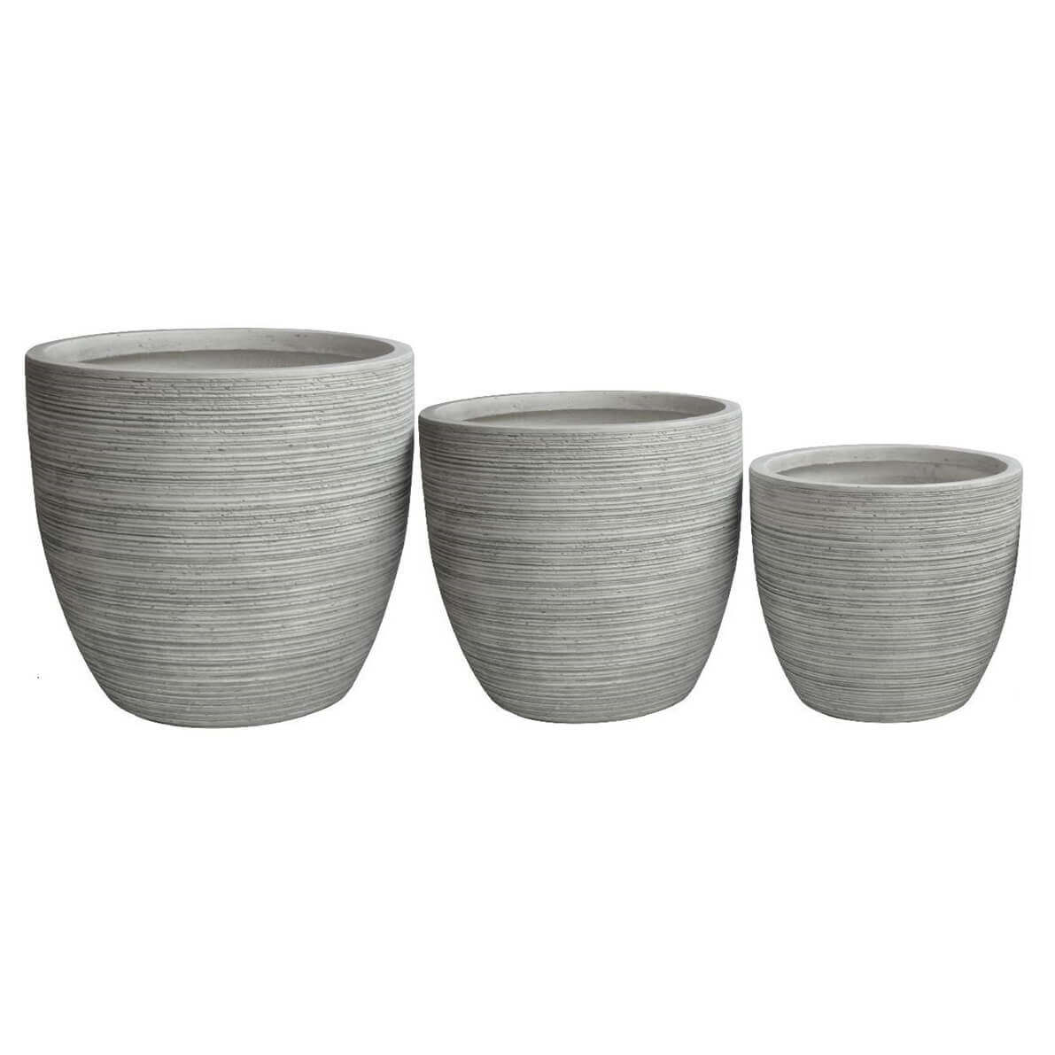 SET DI 3 VASI ORTENSIA