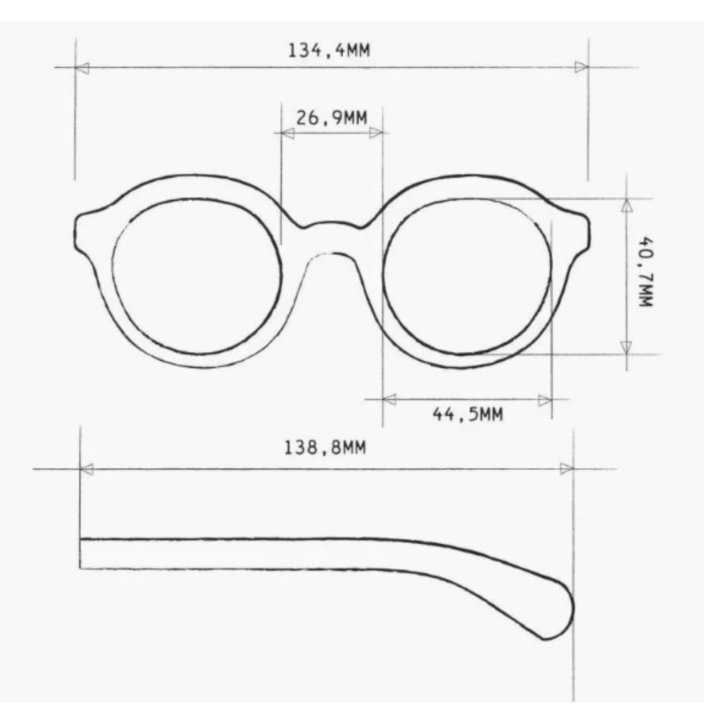 OCCHIALE DA LETTURA MODELLO LAURO COLORE CLASSIC HAVANA GRAD. +2.00 OKKIA