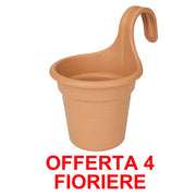 OFFERTA 4 FIORIERA GREEN BASICS EASY HANGER SMALL MILD TERRA