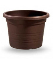 Vaso Cilindro D40cm Bronzo Pezzi VECA