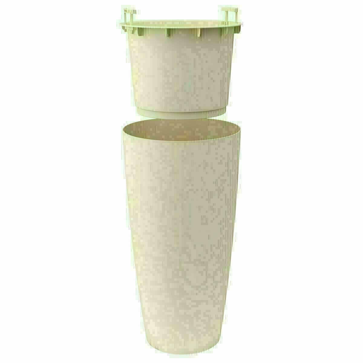 VASO TONDO STYLE DIAM.36XH.70CM TORTORA