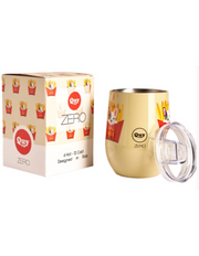 Tazza Termica Patatine Fritte 300ml Beige QUY CUP