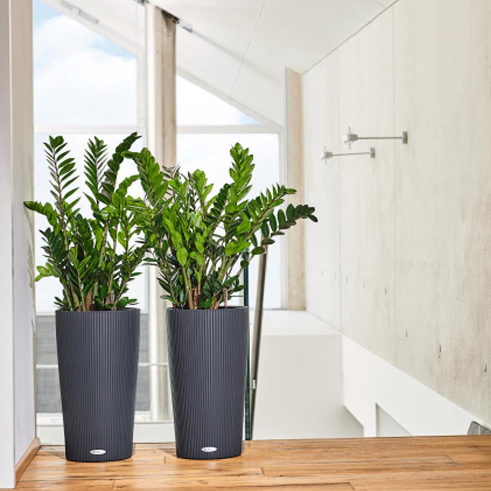 VASO CILINDRO COLOR D23XH41CM ARDESIA OPACO
