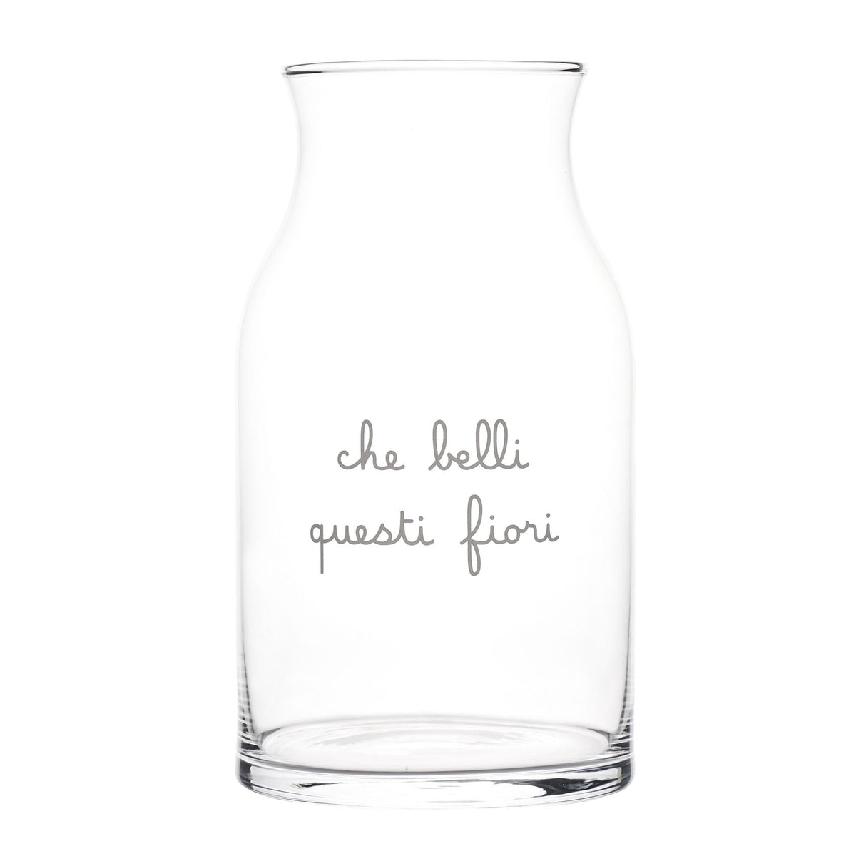 Vaso Portafiori decoro Che belli questi fiori D 19 x H 34 cm Simple Day