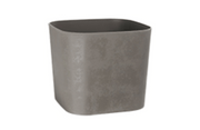 VASO SWING MOOD QUADRO 30CM BEIGE SCURO