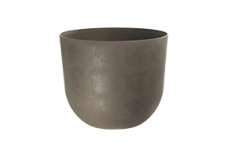 VASO SWING MOOD CONCA 40 CM BEIGE SCURO