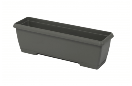 CASSETTA TERRAE MINI CON SOTTOCASSETTA 32CM GRIGIO FUMO